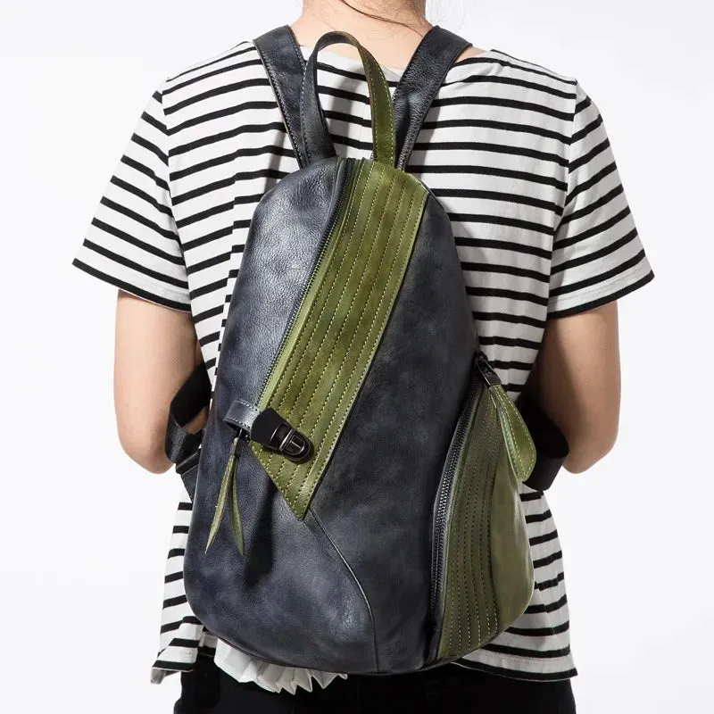Genuine Leather Designer Backpack For Women