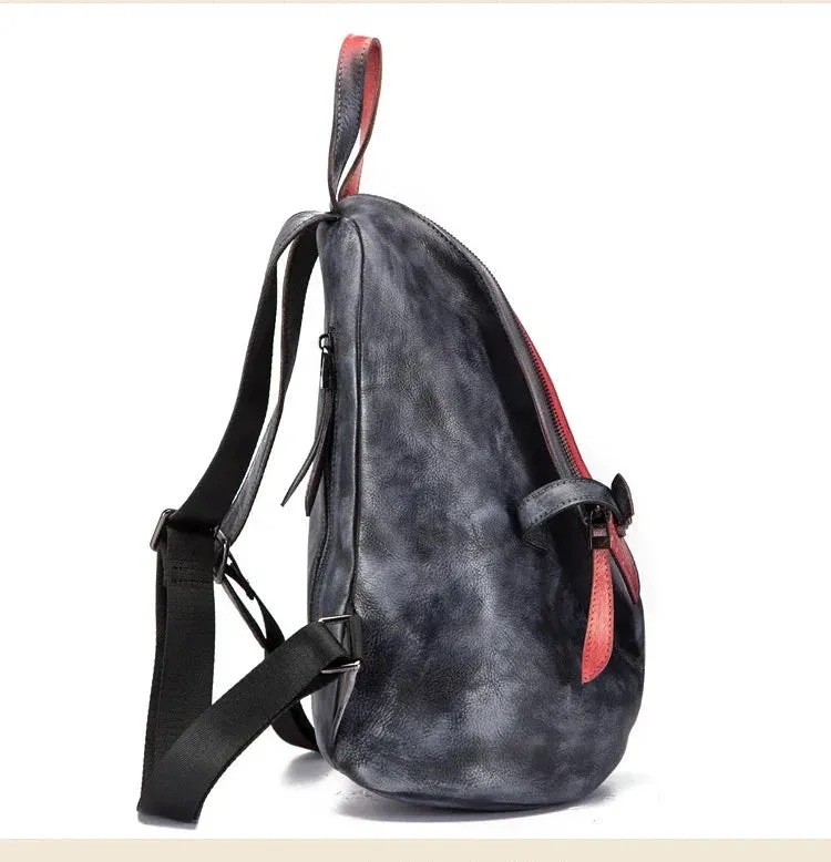 Genuine Leather Designer Backpack For Women