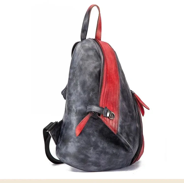 Genuine Leather Designer Backpack For Women