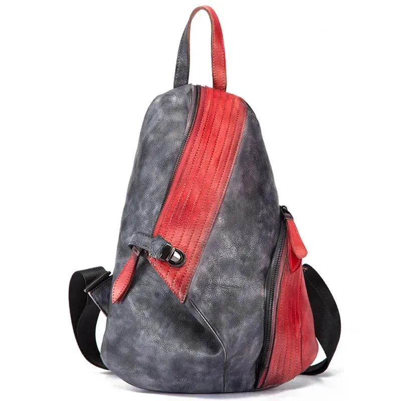 Genuine Leather Designer Backpack For Women