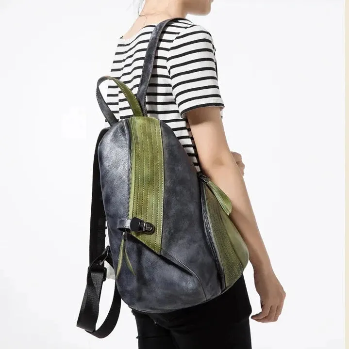 Genuine Leather Designer Backpack For Women