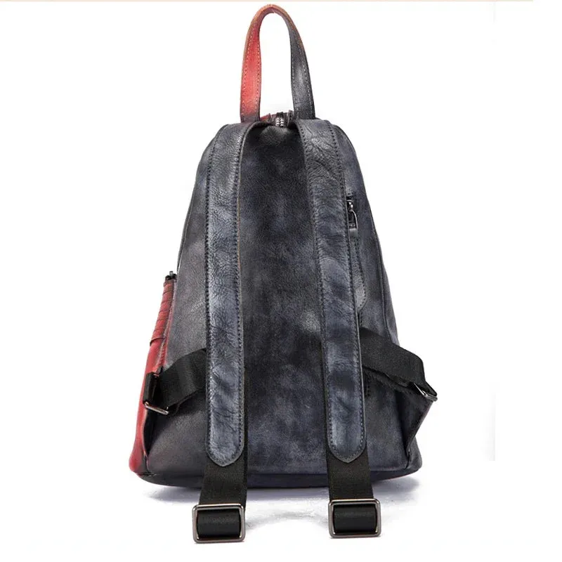 Genuine Leather Designer Backpack For Women