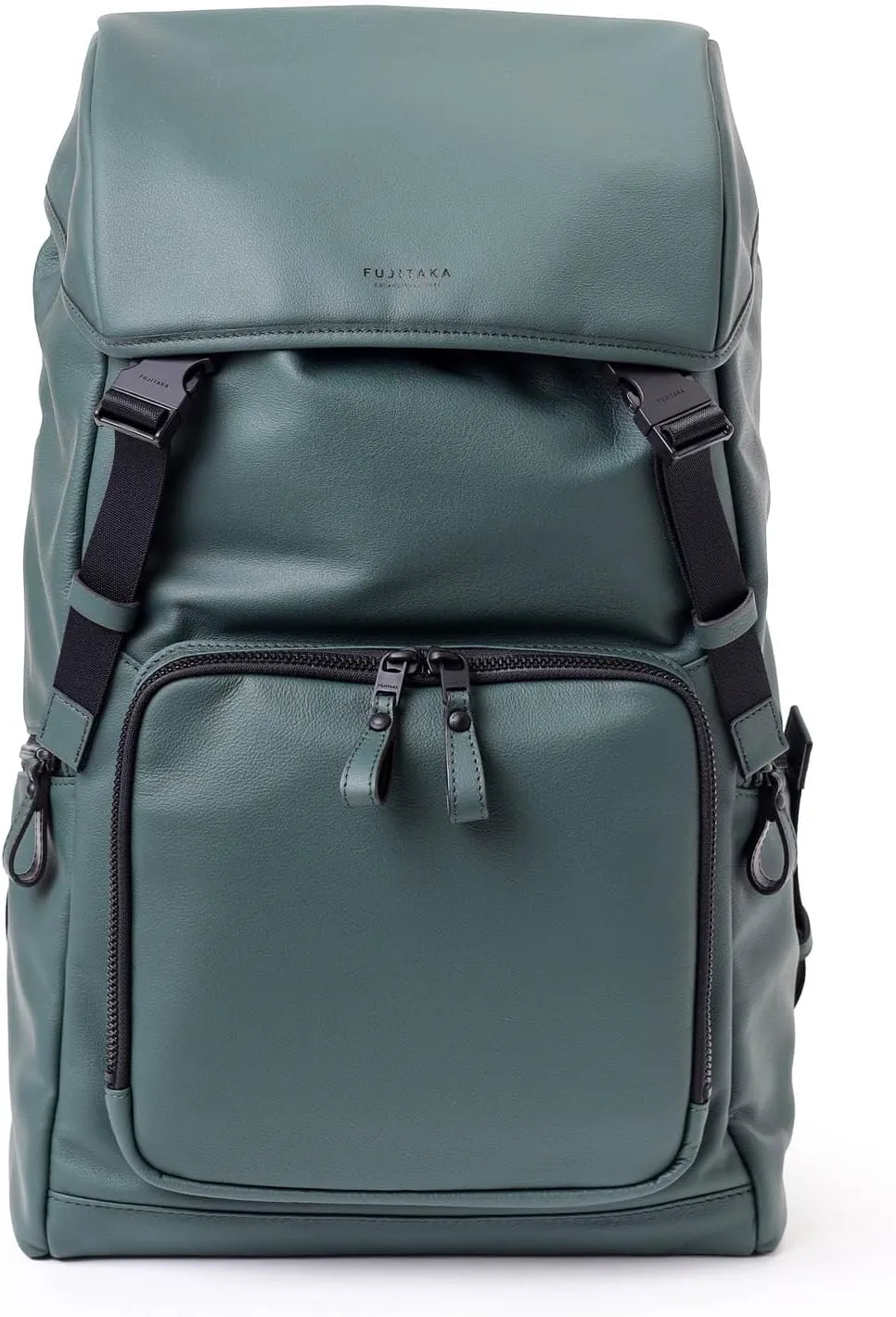 Genuine Leather Travel Backpack Locus, Made In Japan, No.672703, Green