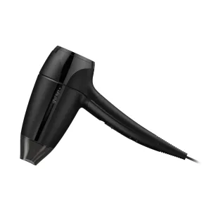 ghd Flight  Travel Hair Dryer ― 1300w Professional Portable Hair Volumizer, Suitcase Friendly, Lightweight, Powerful, and Compact Blow Dryer with Luxurious Travel Case ― Black