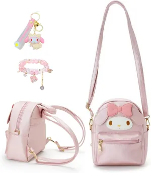 Girls Cute Mini Kawaii Backpack, Cute Handbag Shoulder Bag, PU Material, Adjustable Straps, Birthday Gift