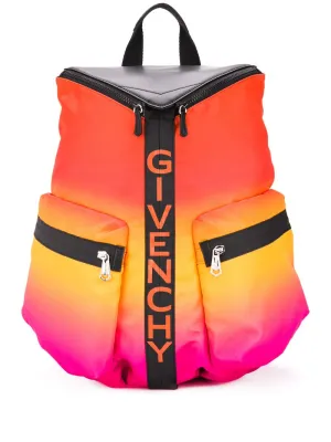 Givenchy - Spectre gradient-print backpack - men - Polyester - One Size - ORANGE