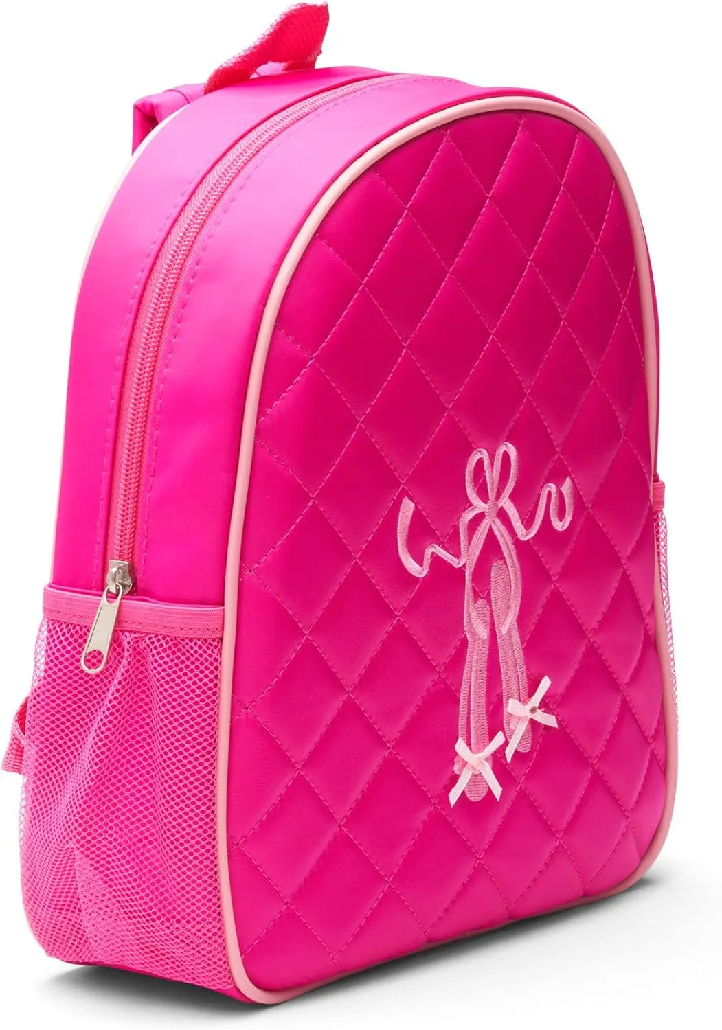 GLOBAL FBA INC Dance Bag For Girls 3-9 Years Old, Backpack Ballet with Padded Straps, Ballet Items, Ballerina Gifts For Little Girls