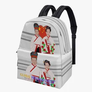 GLOBAL FREEDOM UNITED COUPLE CHINA All-over-print Canvas Backpack