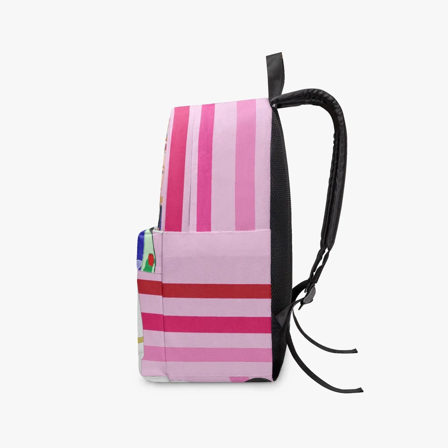 GLOBAL FREEDOM UNITED© Couple Romania Pink1 - All-over-print Canvas Backpack