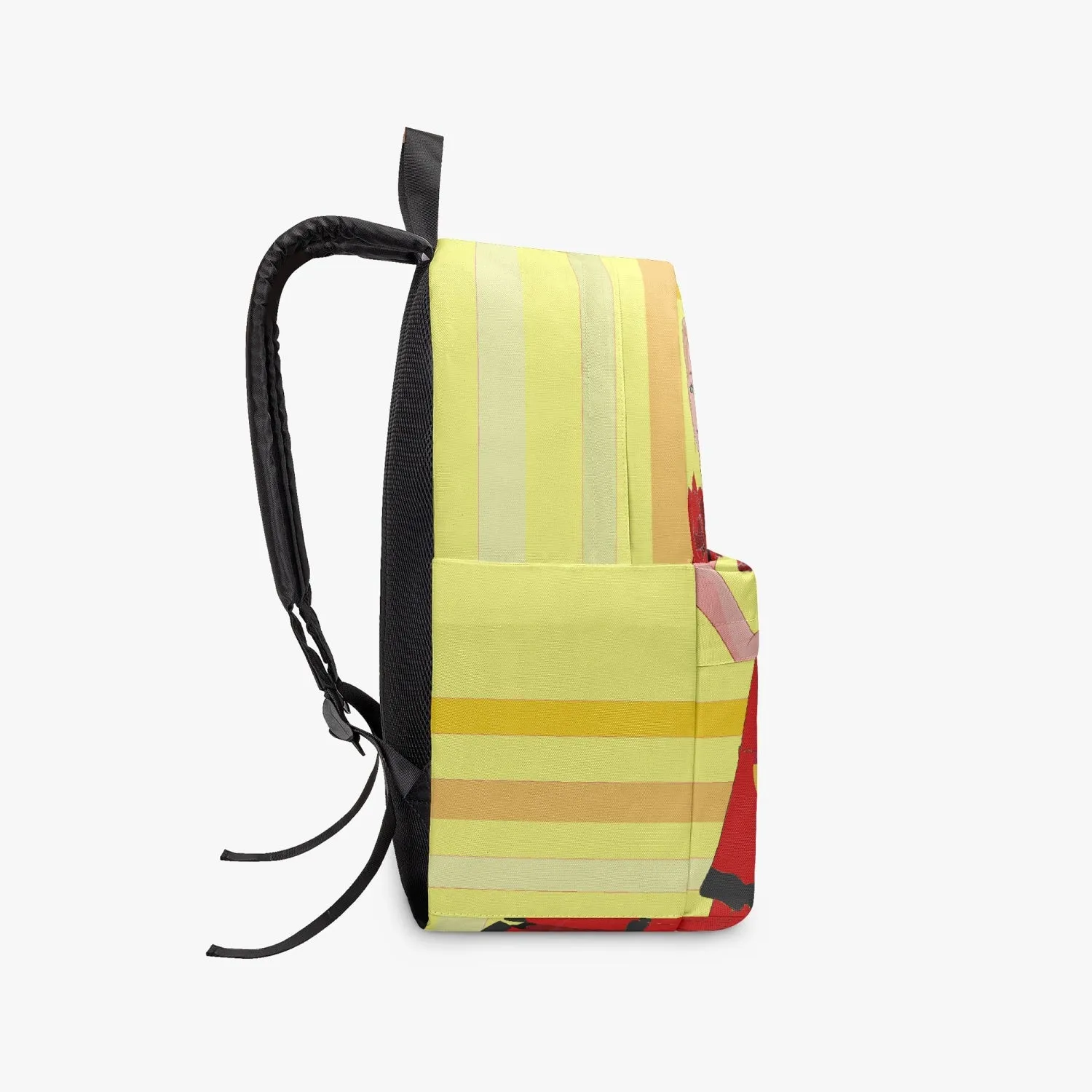 GLOBAL FREEDOM UNITED© Couplen Spain Yellow - All-over-print Canvas Backpack