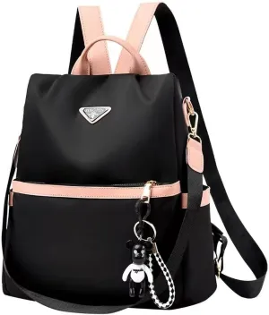 go-done Small Nylon Women Backpack Purse Anti-theft Fashion Travel Shoulder Bag,Ladies Single Shoulder Bag,Mini Backpack