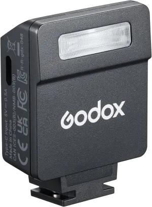 Godox iM22 iFlash Camera Flash and Lightweight Portability Single-Contact Hotshoe Lithium Battery Type-C Charging 440 Full-Power Flashes
