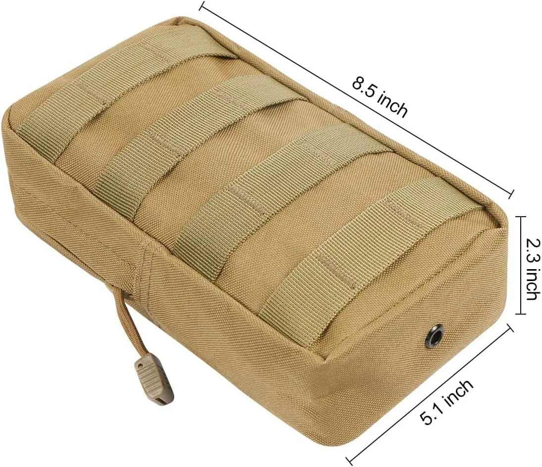 Gogoku 4-Pack Molle Pouch Tactical Molle Pouches Compact Utility EDC Waist Bag Pack