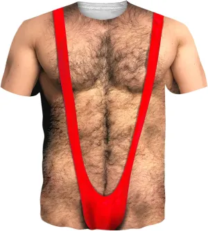 Goodstoworld Unisex 3D Fake Abs T Shirts Shredded Chest Printed Short Sleeve Costume Novelty Tees Shirt