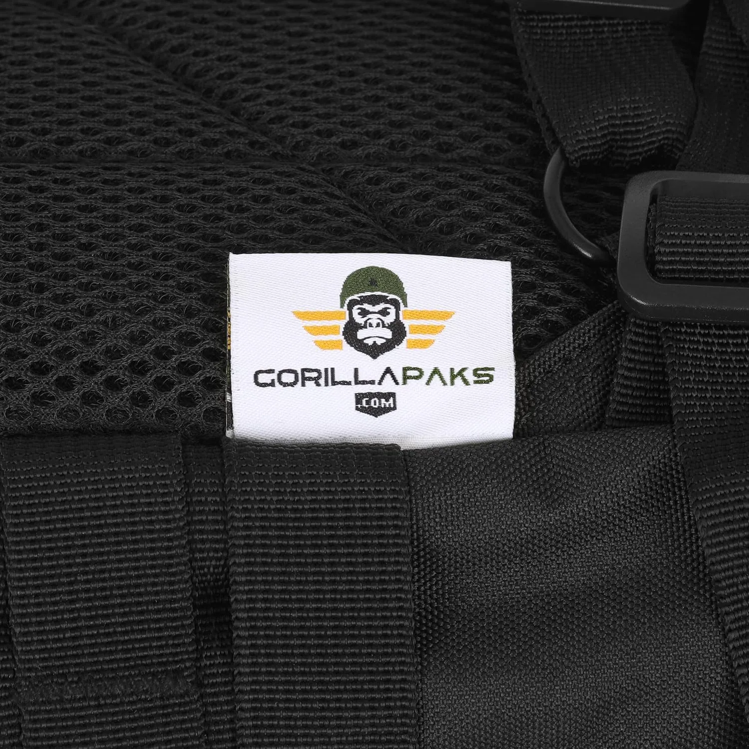 Gorilla Paks™ Small 30L Military Tactical MOLLE Hydration Backpack in Black - 2.5L Water Bladder Included - Rucksack - Daypack - Assault, Hunting, Hiking. (Black)