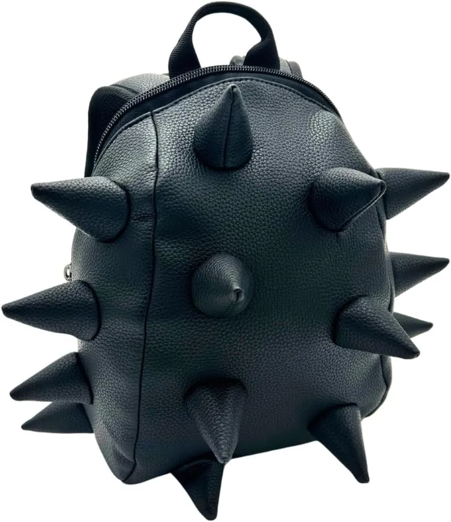 Got Your Black Spike Mini Travel Backpack | Edgy Faux Leather Bag with Spikes, Compact Design, Durable & Water-Resistant | Ideal for Everyday Use, or Work