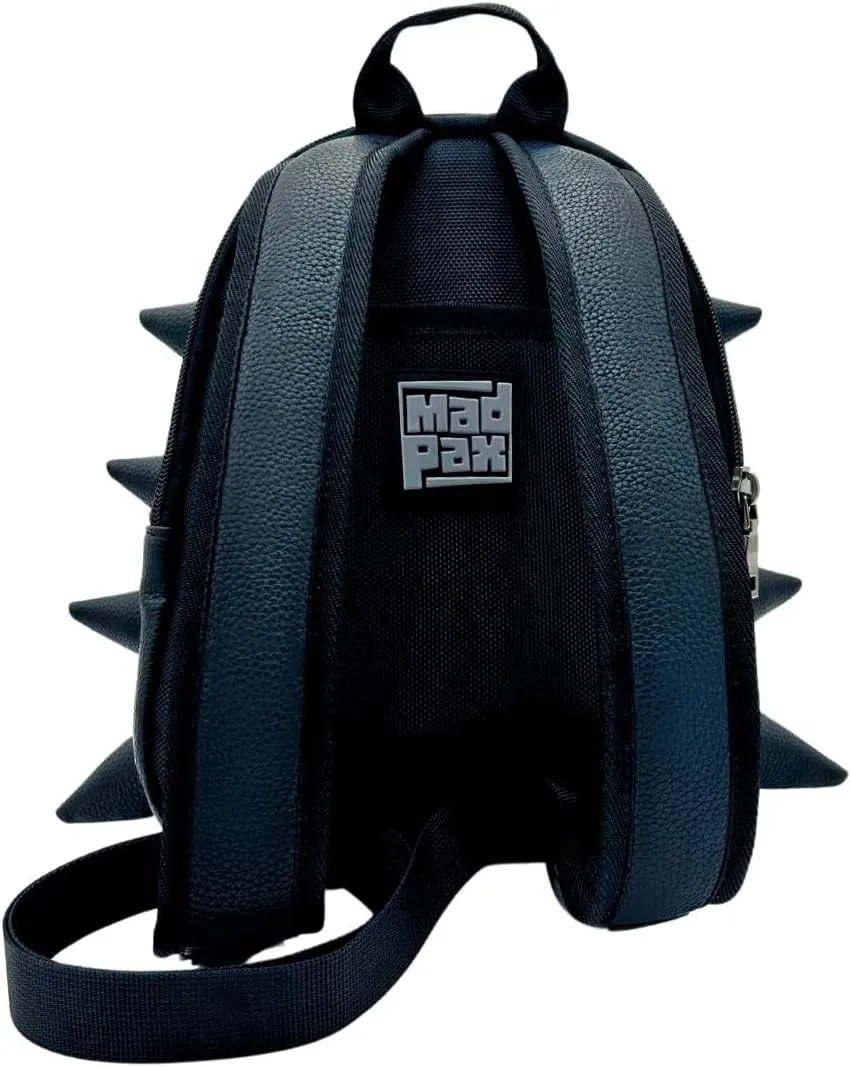 Got Your Black Spike Mini Travel Backpack | Edgy Faux Leather Bag with Spikes, Compact Design, Durable & Water-Resistant | Ideal for Everyday Use, or Work