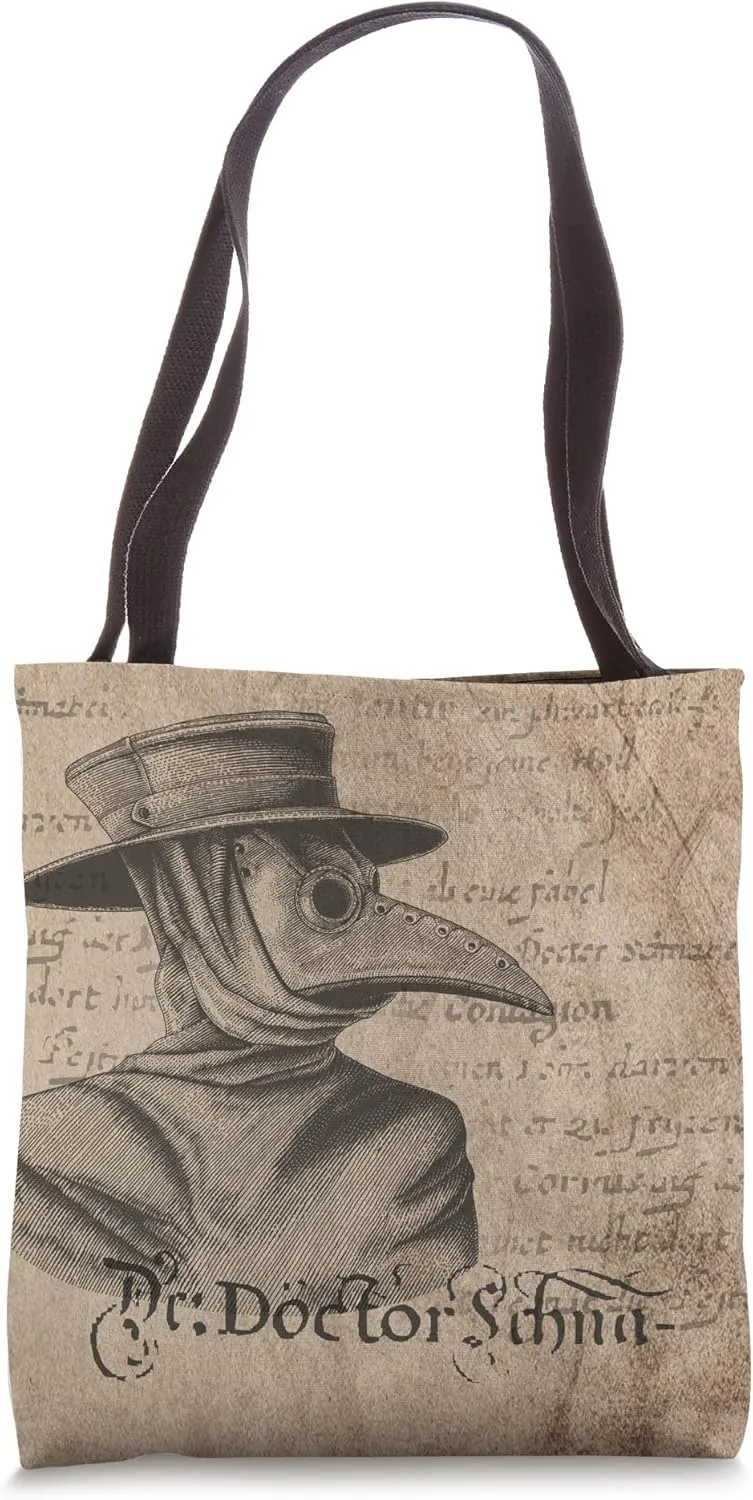 Gothic Medieval Medicine Healthcare Tote Bag
