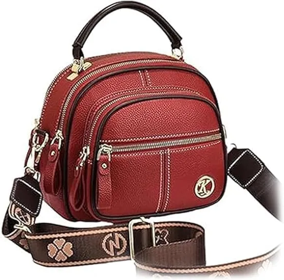Gpmsign Leather Bag for Women: Fashionable women's shoulder bag - suitable for daily commuting and travel