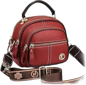 Gpmsign Leather Bag for Women: Fashionable women's shoulder bag - suitable for daily commuting and travel