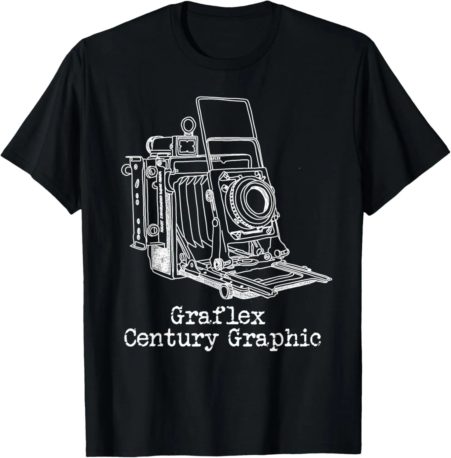 Graflex Century Graphic retro vintage camera T-Shirt