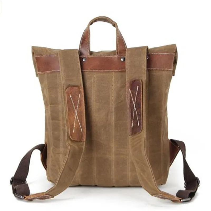 Grand Canyon III Oil Wax Canvas Backpack