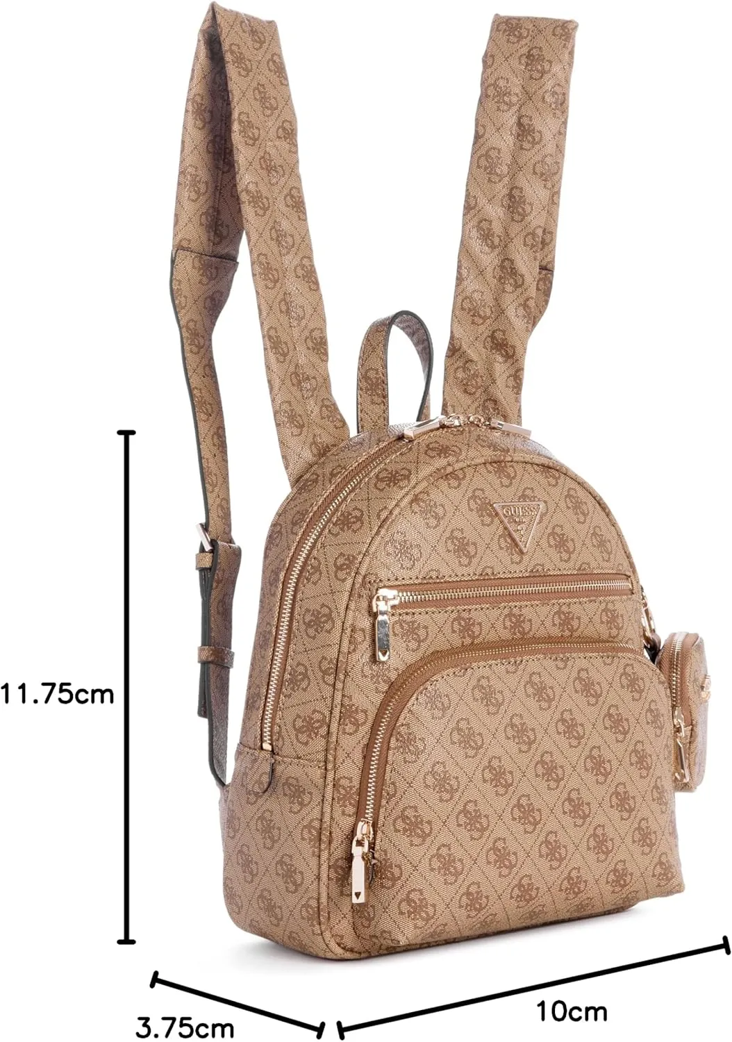 GUESS Power Play Tech Backpack, Latte Logo