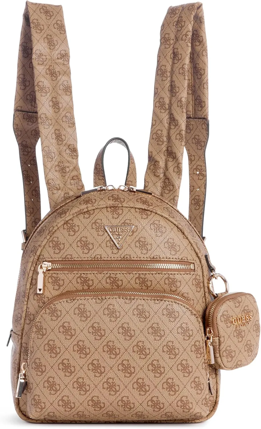 GUESS Power Play Tech Backpack, Latte Logo
