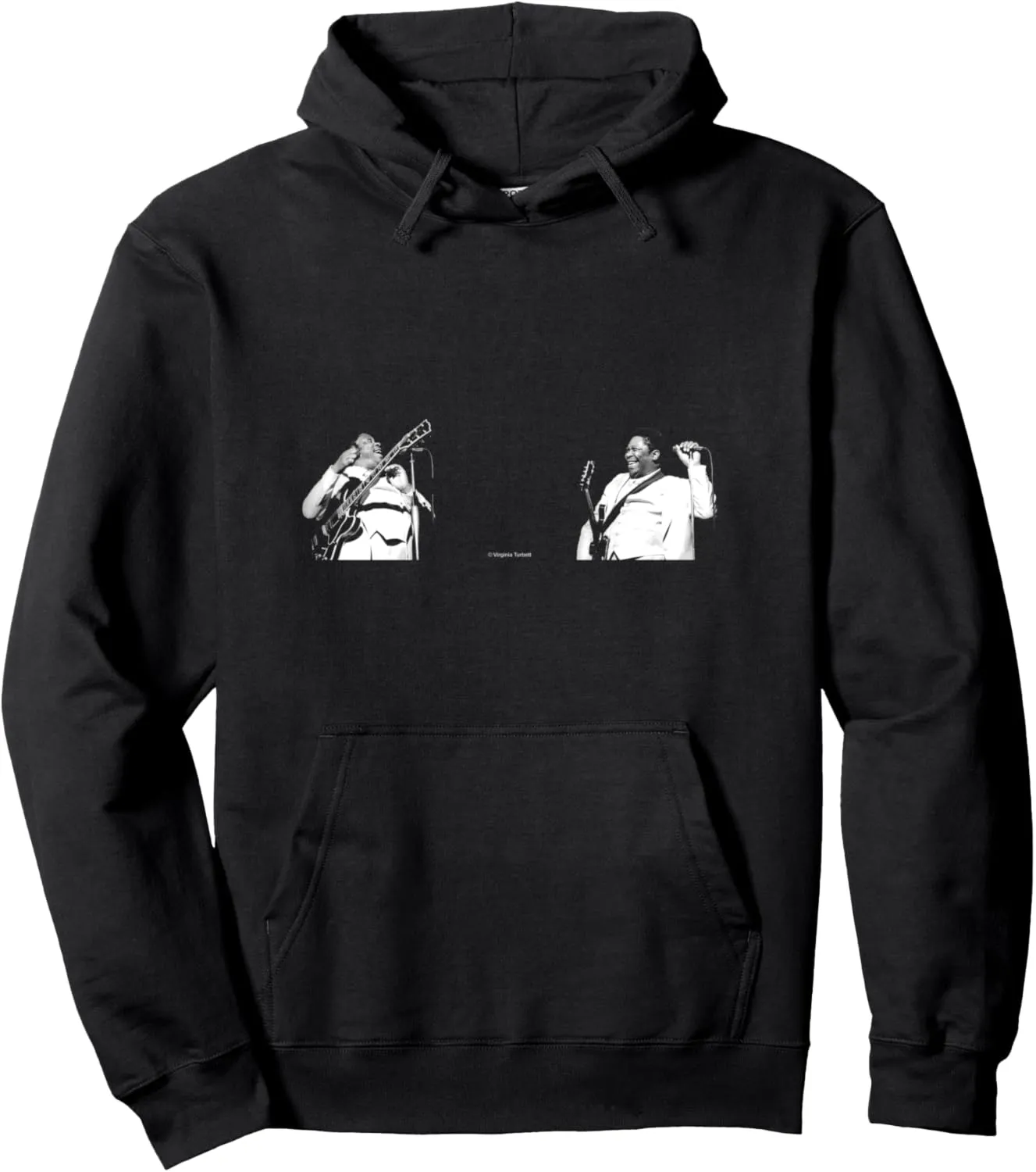 Guitarist BB King Hammersmith Odeon 1980 By Virginia Turbett Pullover Hoodie