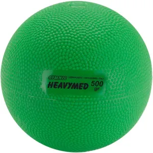 Gymnic Heavymed 500 Medicine Ball, 10cm/500g/1.1 lb, Green