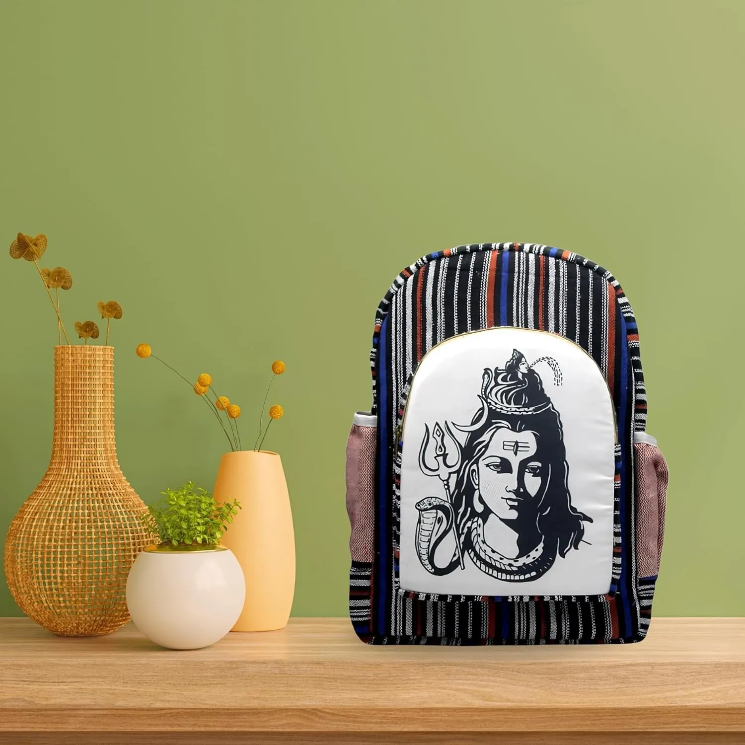 Handmade Travel Laptop Backpack - Lightweight Backpack | College School Bag for Men & Women - Laptop Backpack (Multicolor)