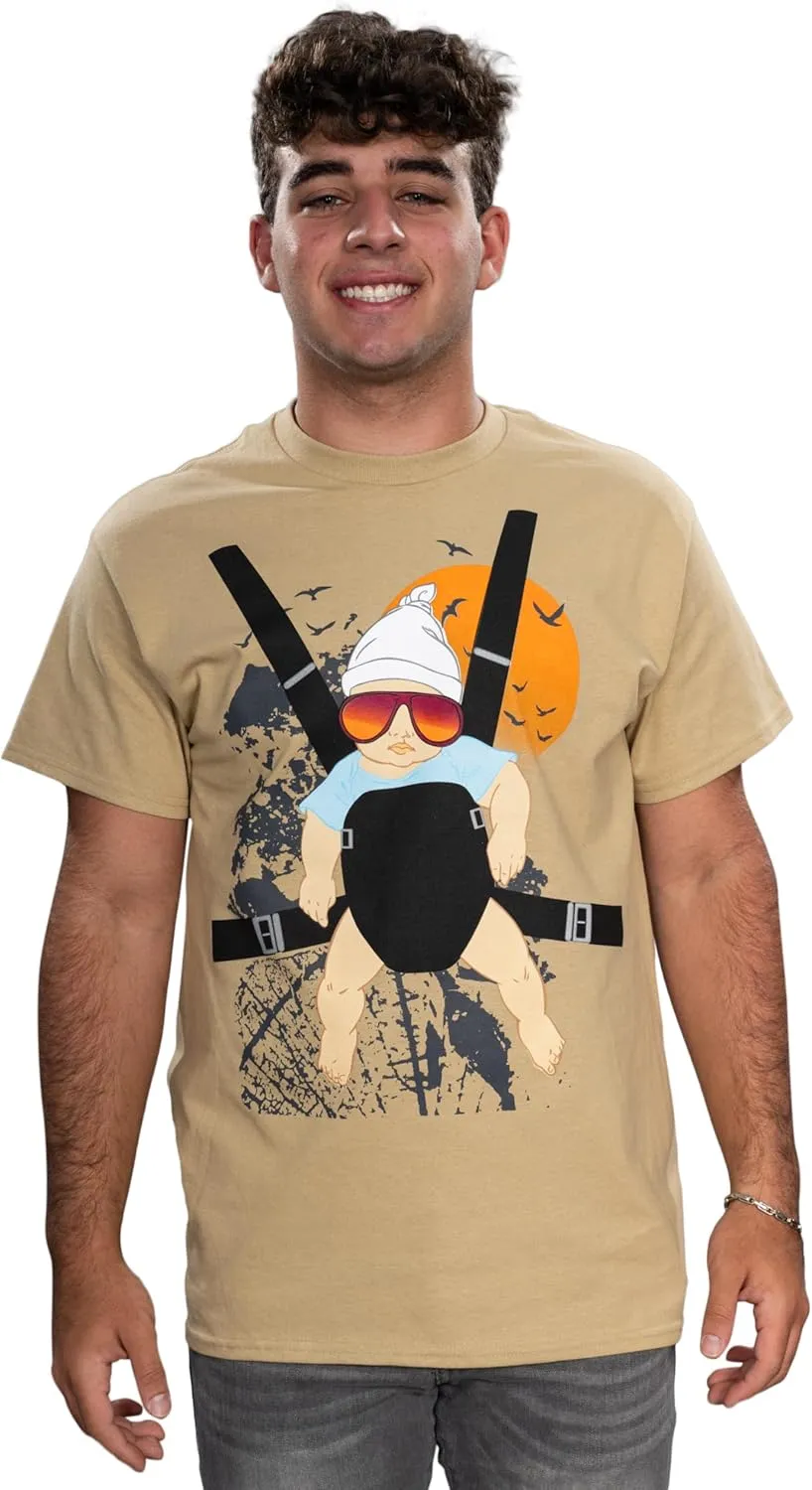 Hangover The Alan Baby Bjorn with Graphic Human Tree Adult Costume T-Shirt