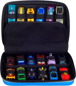 Hard PU EVA Protective Carrying Storage Case For HOT WHEELS 20-Car Pack,HOT WHEELS 24-Car Pack, Matchbox Cars Case