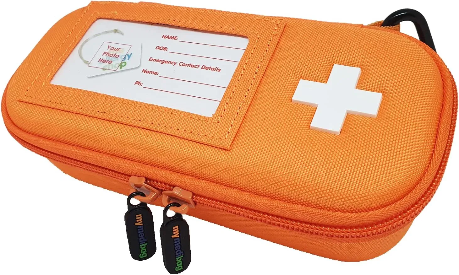 Hardcase Insulated - Standard CASE - Medication Bag for Allergy and Asthma - Highly Visible and Noticeable in The case of an Emergency