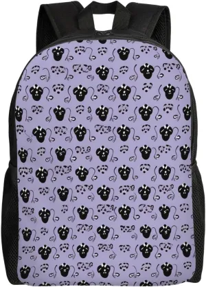 Haunted Mansion Cute Backpack Waterproof Lightweight Laptop Backpack Shoulder Bag Casual Daypack For Women Men