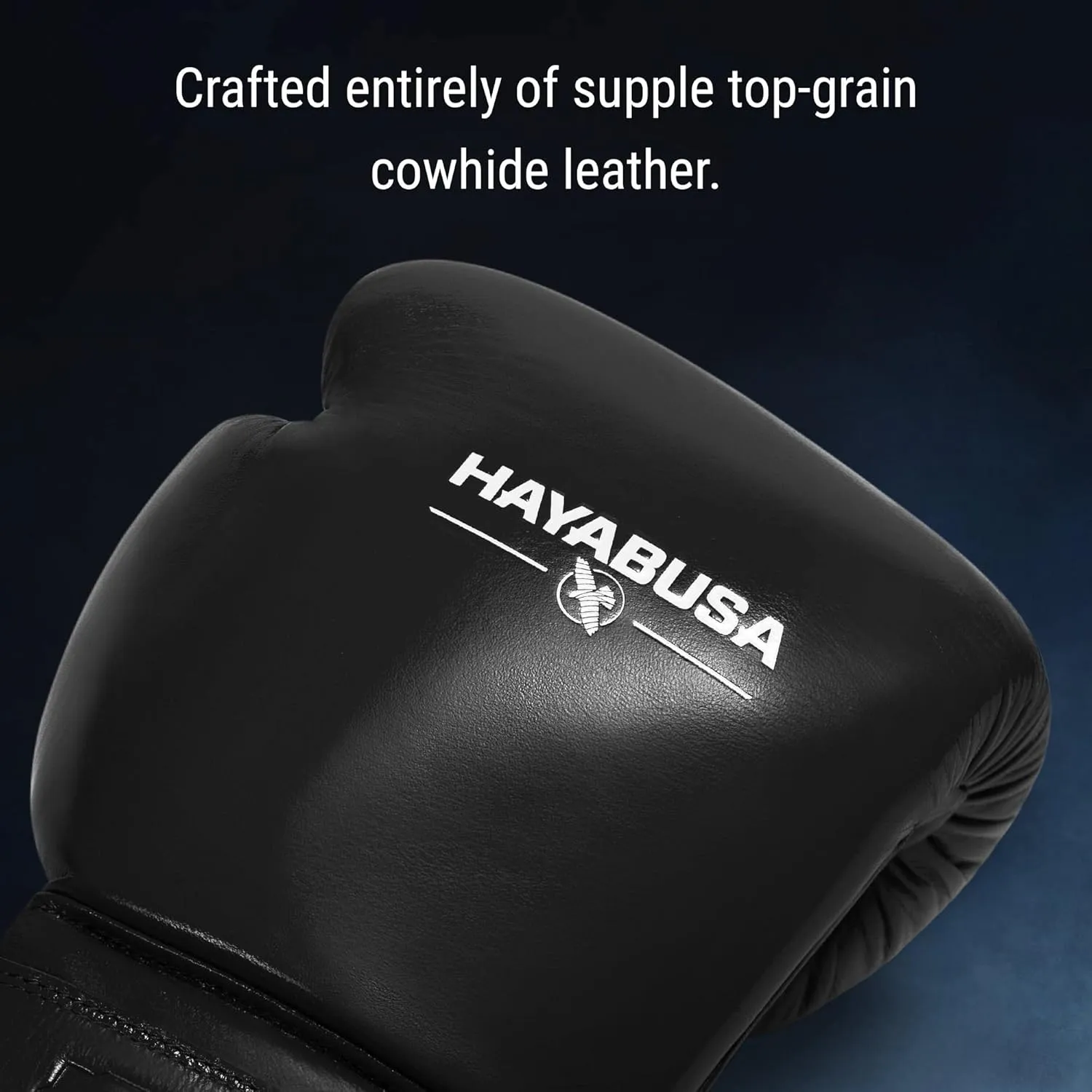 Hayabusa Pro Leather Hook and Loop Boxing Gloves for Men and Women