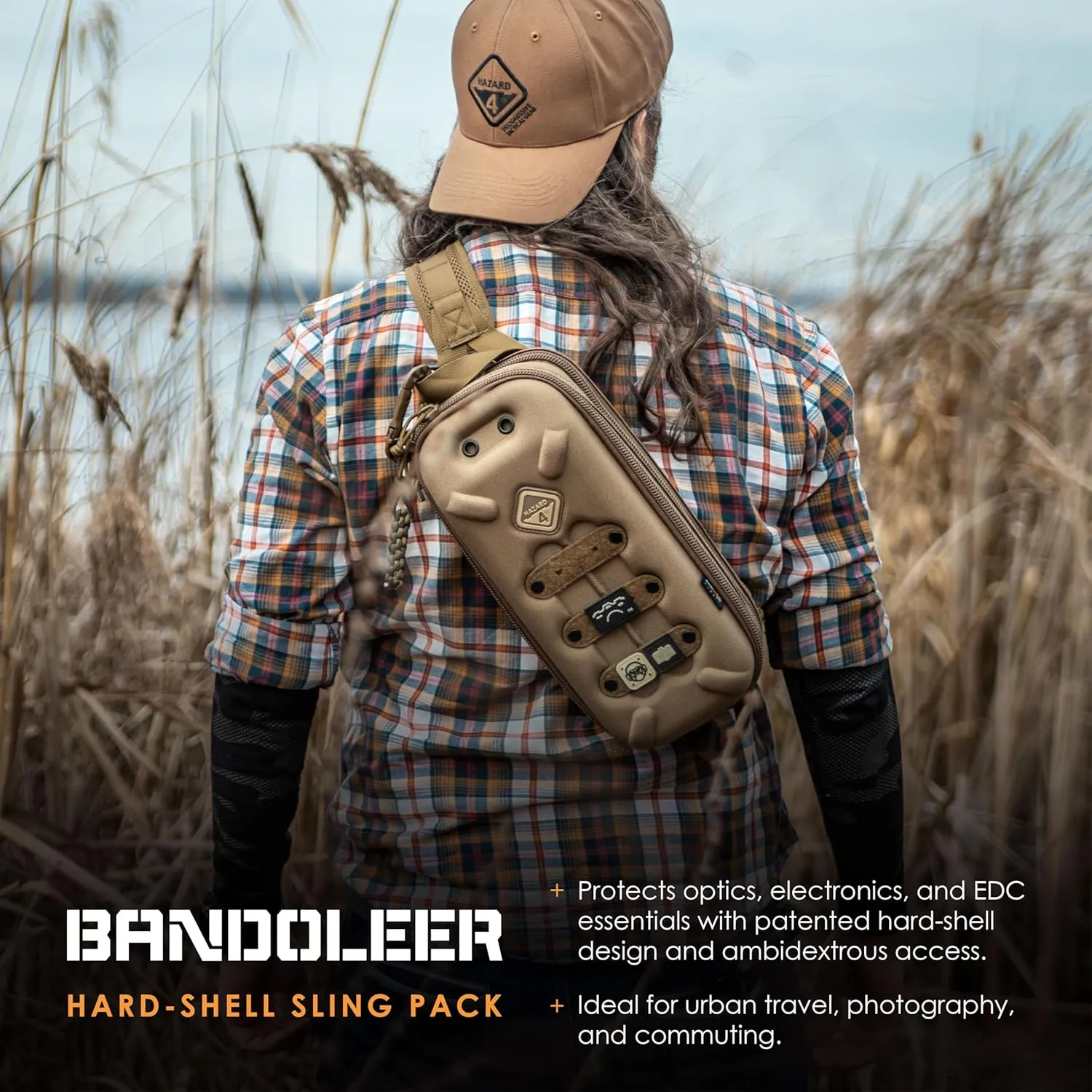 HAZARD 4 Bandoleer: Mini EDC/CCW Hard-Sling - Coyote