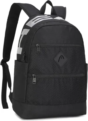 HEAD Mini Waterproof Travel Backpack for Women & Men, Casual Daypack for Sport Gym/Workout/Daily, Small Hiking Backpack Fits 15.6 inch Laptop