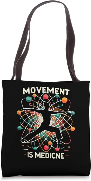 Health Yoga Exercise Rehabilitation Sports Medicine Tote Bag