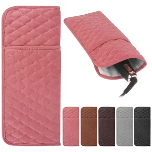 Heat Resistant Hair Tools Travel Bag Portable Hot Tools Organizer Cover Pouch for Curling Iron, Flat Iron, Hair Straightener and Other Styling Tools(13.8" x 5.5")