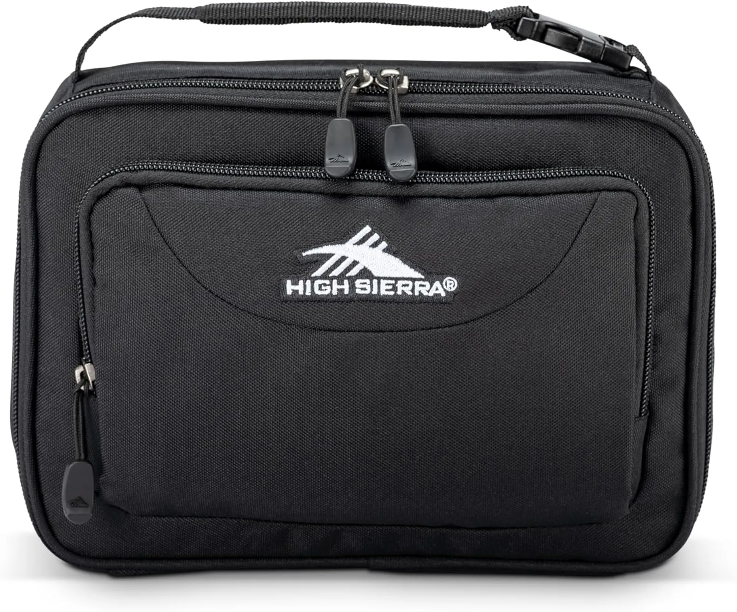 High Sierra Single Compartment Lunch Bag, Black, One Size