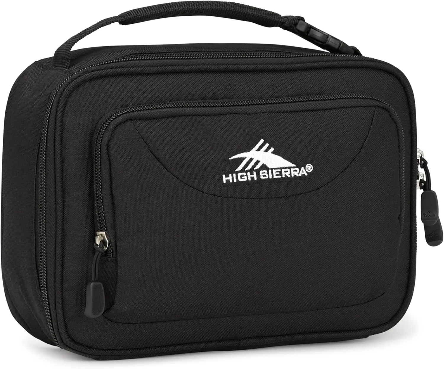 High Sierra Single Compartment Lunch Bag, Black, One Size