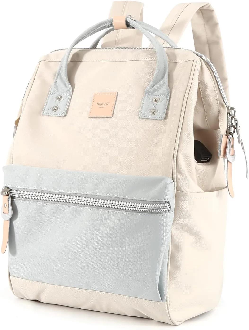 Himawari Laptop Backpack for Women & Men - Travel Bag With USB Charging Port, Water Resistant, College & Business Bag