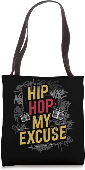 Hip Hop Dancing Breakdancing Rap Music Choreography Tote Bag