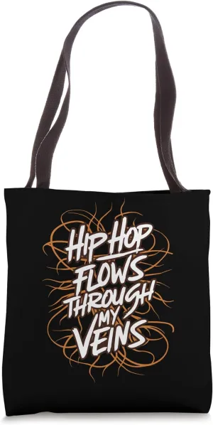 Hip Hop Dancing Breakdancing Rap Music Choreography Tote Bag