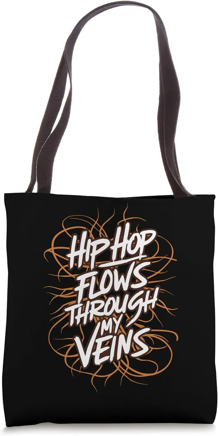 Hip Hop Dancing Breakdancing Rap Music Choreography Tote Bag