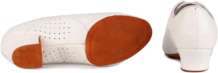 HIPPOSEUS Boys/Men lace-up Dance ShoesBallroom Dance Shoes for Latin Tango Salsa Kids Low Heel Dance Performence Shoes