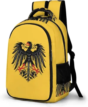 Historical Flag of Holy Roman Empire Basic Backpack Travel Daypack for Men Women Work Hiking Laptop Bag