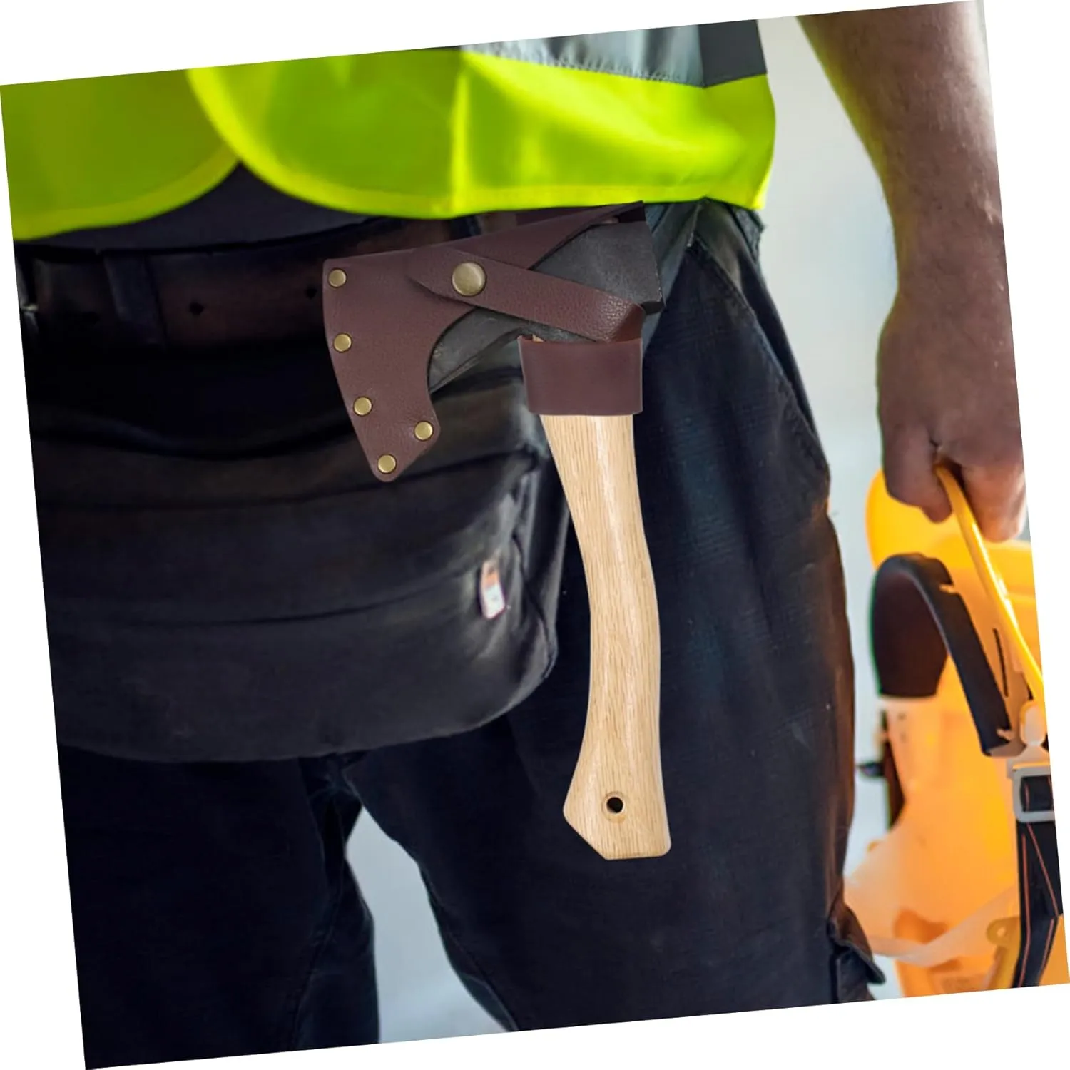 HOMSFOU Ax Storage Cover Outdoor Tools Protector Cover Outdoor Tool Cover Axe Cover Hatchet Outdoor Tools Cover