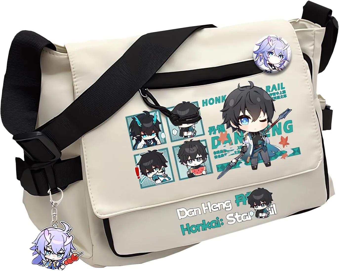 Honkai Star Rail Handbag Blade Crossbody Bag Cute Single Shoulder Bag Adult 3D Print Anime Backpack Bag